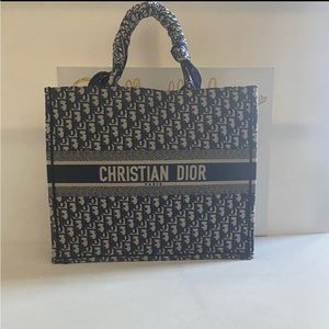 Authentic Dior Oblique BookTote Large Bag